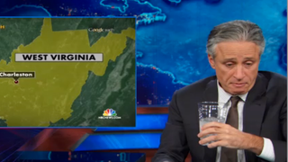 Jon Stewart on West Virginia Spill: Building Chemical Tanks Near Water Supply Makes Sense