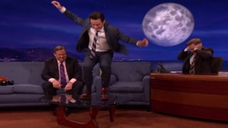 Joseph Gordon-Levitt Cries at ‘Dumbo,’ Tries to Shatter Another ‘Conan’ Coffee Table (Video)