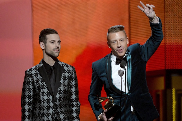 Macklemore and Ryan Lewis Grammys Macklemore and Ryan Lewis Grammys