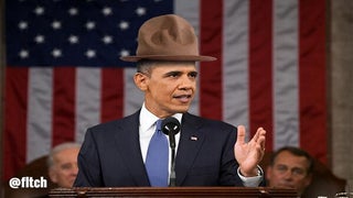Pharrell’s Grammy Hat Goes to Washington