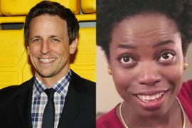 Seth Meyers on Sasheer Zamata’s First ‘SNL’: ‘It Was Slightly Emotional’