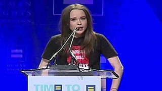 Ellen Page Says She’s Gay on Valentine’s Day: ‘I Am Tired of Hiding’ (Video)