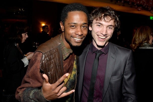 Actor Keith Steinfeld and TheWrap film reporter Lucas Shaw Actor Keith Steinfeld and TheWrap film reporter Lucas Shaw
