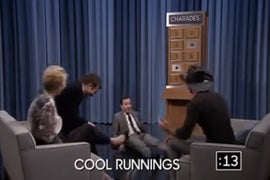 Jimmy Fallon Does Amazing ‘Cool Runnings’ Impression During Charades With Tim McGraw (Video)