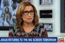 CNN’s Carol Costello Skeezed Out By Sexy Jesus In ‘Son Of God’ (Video)