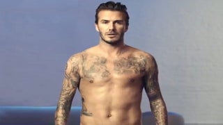 Super Bowl: David Beckham Strips Down for H&M (Video)