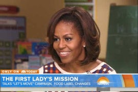 Michelle Obama Grilled About Jimmy Fallon Skit on NBC’s ‘Today’ (Video)