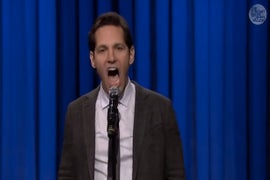 Paul Rudd and Jimmy Fallon Tussle in Epic ‘Lip Sync Battle’ (Video)