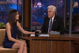Sandra Bullock Fights Off Tears During Emotional Jay Leno Send Off (Video)