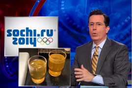 Stephen Colbert Says Sochi Olympics Under Attack From Terror Group — The Gays (Video)