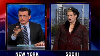 ‘Colbert Report’ Penetrates Sochi’s Gay Bar (Video)