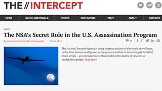 Glenn Greenwald’s The Intercept Launches with More Edward Snowden Leaks (Video)
