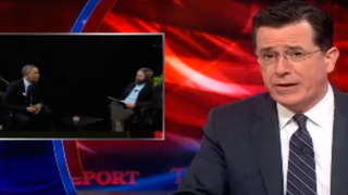Stephen Colbert Slams Barack Obama ‘Between Two Ferns’ Appearance