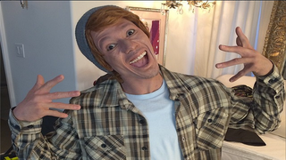 Nick Cannon Wears Whiteface, Calls Himself ‘Connor Smallnut’ for ‘White People Party Music’ (Video)