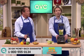 Jimmy Fallon and Arnold Schwarzenegger Goof Off in a QVC Spoof (Video)