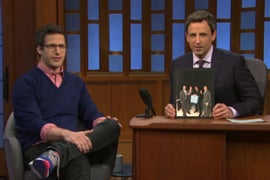 Andy Samberg and Seth Meyers Debate David Copperfield’s Penis: ‘Magic’ or ‘Hung Like a Rhinocerous’ (Video)