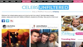 People Magazine, WhoSay Team Up for New Hollywood-Generated Section Called ‘Celebs Unfiltered’