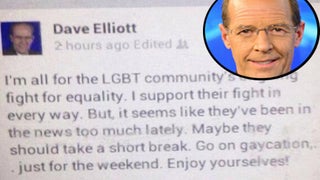 ABC, CBS Affiliate News Anchor Tells LGBT Community to ‘Go On Gaycation’