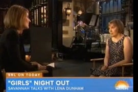 Lena Dunham Asks Savannah Guthrie If She’s Willing To Show Nipple (Video)