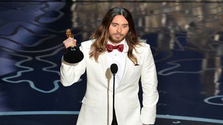 Oscars: Jared Leto Let Media Touch His Oscar Backstage
