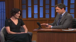 ‘Game of Thrones’ Star Lena Headey Expains Cersei to Seth Meyers: ‘She’s Just Damaged’ (Video)