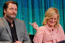 ‘Parks and Rec’s’ Amy Poehler, Nick Offerman Characters Are Show Creator’s View of a Politically Perfect America