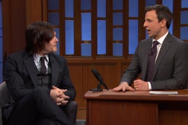 ‘Walking Dead’s’ Norman Reedus on His Photography Exhibit Theme: ‘I Decided to Do Roadkill’ (Video)