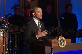 Obama’s Motown Mishap: Watch the POTUS’ Aretha Franklin ‘Respect’ Spelling Fail (Video)