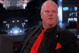 Jimmy Kimmel Hammers Rob Ford Over His Most Embarrassing Moments (Video)