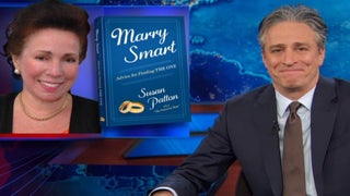 Jon Stewart Calls Out Cable News’ Financial Advice: Find a Husband, Ladies (Video)