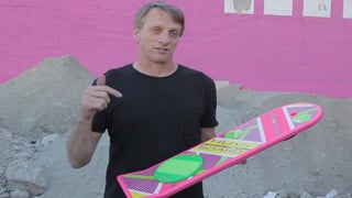 Funny or Die Behind Tony Hawk, Christopher Llyod Hoverboard Hoax (Video)