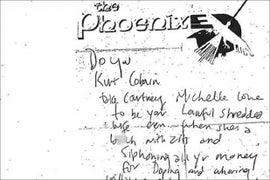 Kurt Cobain Mocks Courtney Love in Letter Released by Seattle Police: ‘She’s a Bitch With Zits’