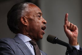 Rev Al Sharpton Shades Trump at Aretha Franklin’s Funeral