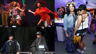 Coachella in Pictures: Beyonce Stuns Fans by Jumping on Stage With Sister Solange (Photos)