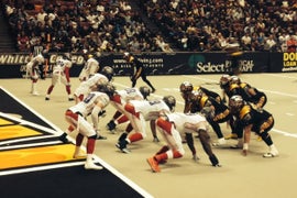 Gene Simmons and Paul Stanley’s Football Team, LA Kiss, Rocks Anaheim With a Win