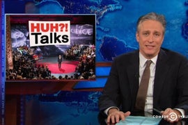 Jon Stewart Rips Sarah Palin For Waterboarding Comments: Thank God She Is Not In Charge (Video)