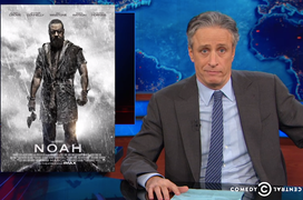 Jon Stewart Slaps Down the Religious Backlash to ‘Noah’ (Video)