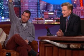Conan on Adam Sandler’s Elephant Penis Joke: ‘The Dumbest Story I’ve Ever Heard’ (Video)