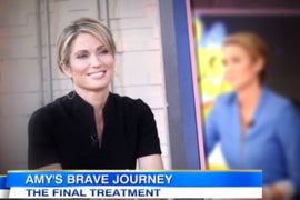‘GMA’ Anchor Amy Robach Finishes Chemo (Video)