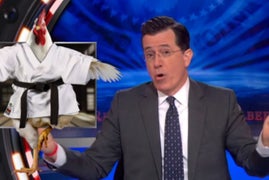 Stephen Colbert Is a Cockfighting ‘Cockthusiast’ (Video)