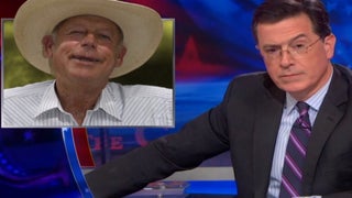 Stephen Colbert Sings the Ballad of Racist Nevada Rancher Cliven Bundy (Video)