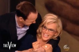 Jenny McCarthy Steals Barbara Walters’ Co-Host Reunion Thunder With Engagement News (Video)