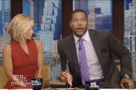 Michael Strahan Confirms ‘GMA’ News on ‘Live,’ Was Surprised To Read It on His Phone (Video)