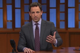 Seth Meyers: ‘If It Wasn’t for David Letterman, I Wouldn’t Be Here’ (Video)