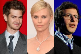 ‘SNL’ Taps Andrew Garfield, Charlize Theron and Andy Samberg to Host May Episodes