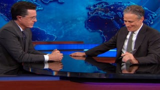 Stephen Colbert Says Goodbye to Jon Stewart, ‘Daily Show’