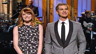 ‘SNL’: Emma Stone Helps Host Andrew Garfield, as Donald Sterling Says He’s a Victim (Video)