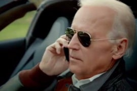 ‘Veep’ Star Julia Louis-Dreyfus and Real Veep Joe Biden Ditch the Nerd Prom, Tear Up DC (Video)