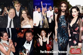 Inside amfAR’s Cannes Gala With Leo Dicaprio, the Weinsteins, Justin Bieber and a $15 Million Wooly Mammoth (Photos)
