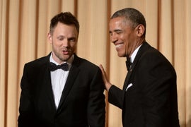 Inside White House Correspondents Dinner: Obama and McHale Skewer Media, Politics – Not Hollywood